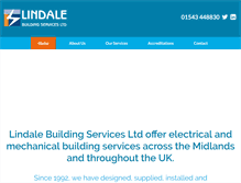 Tablet Screenshot of lindalebuilding.co.uk